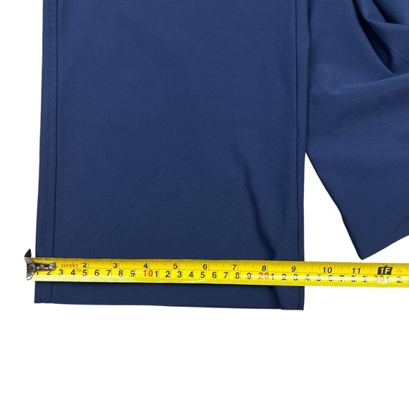 FootJoy FJ Golf Pants Mens 34x30 Navy Blue Performance Stretch Straight Leg - Picture 13 of 13